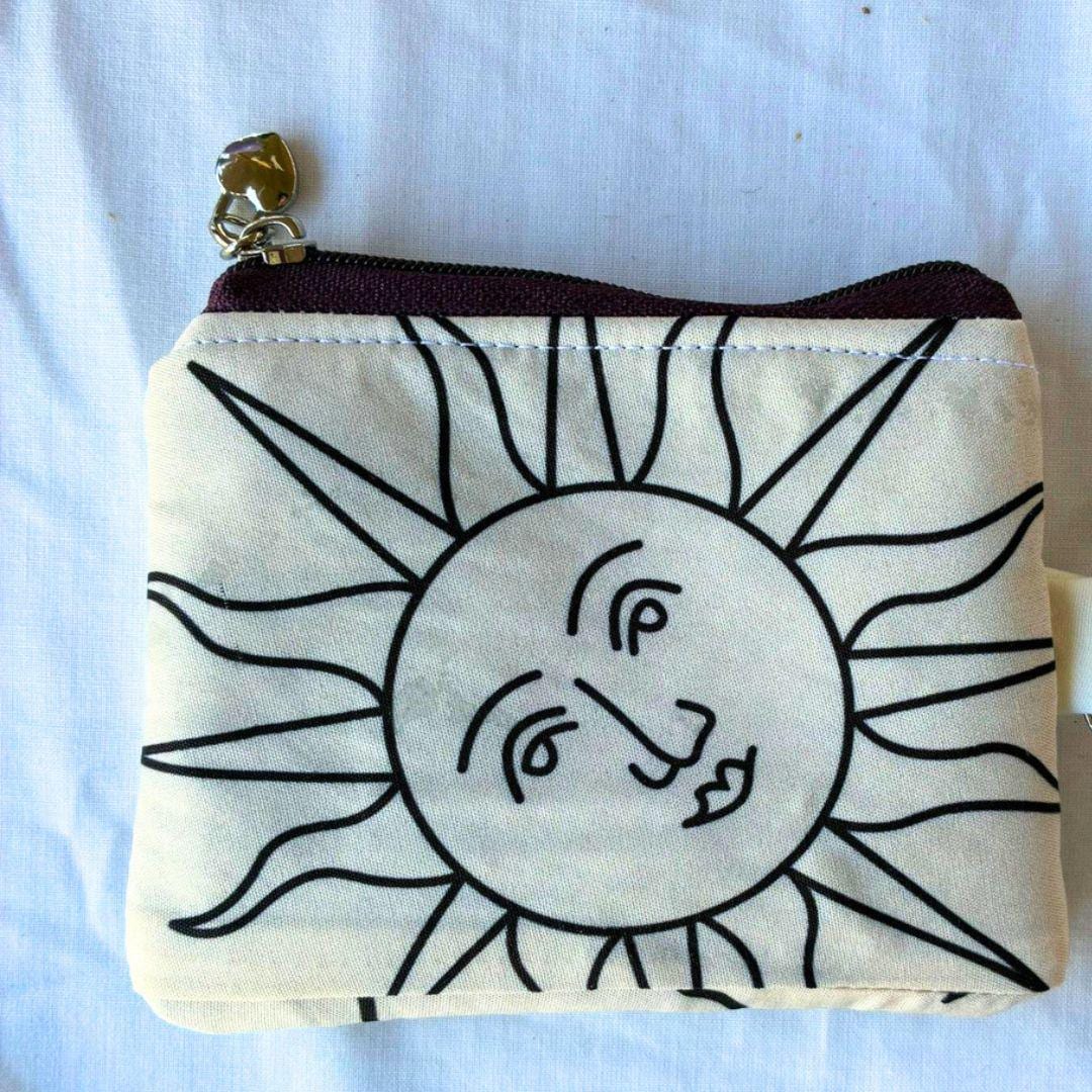 Boho Sun Keyring Purse