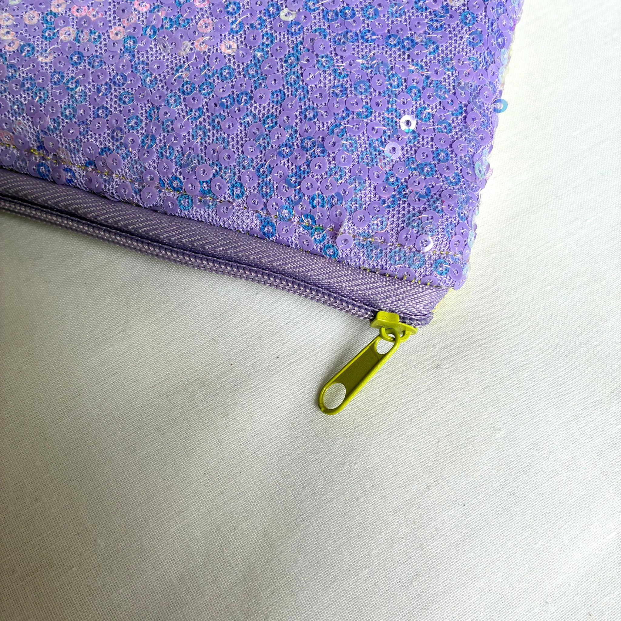 Duo Tone Sequin Pouch
