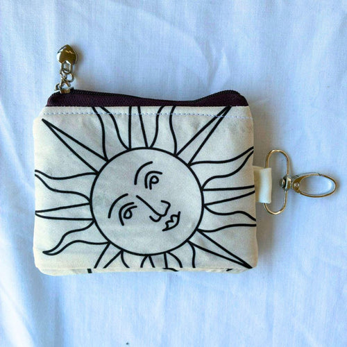 Boho Sun Keyring Purse