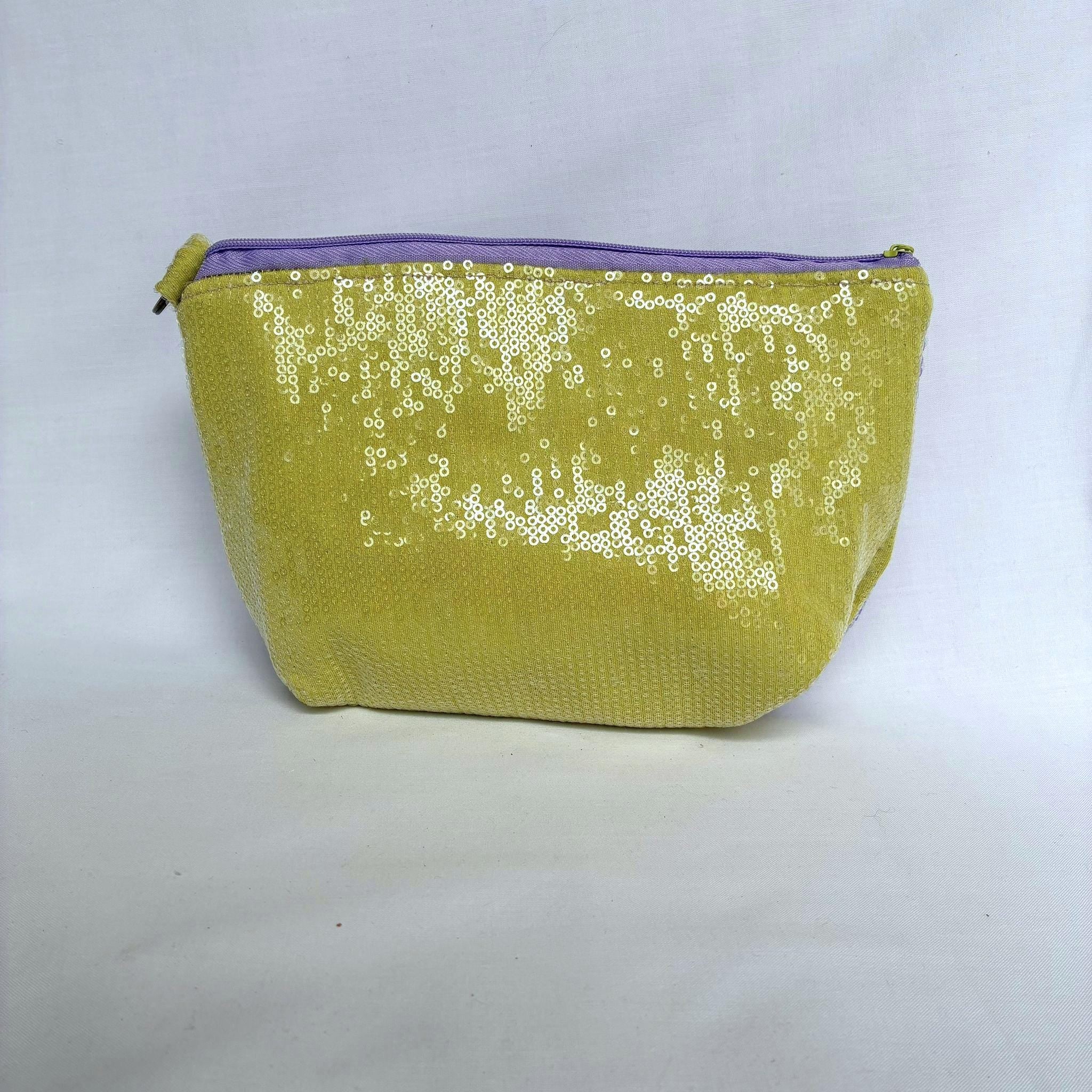 Duo Tone Sequin Pouch