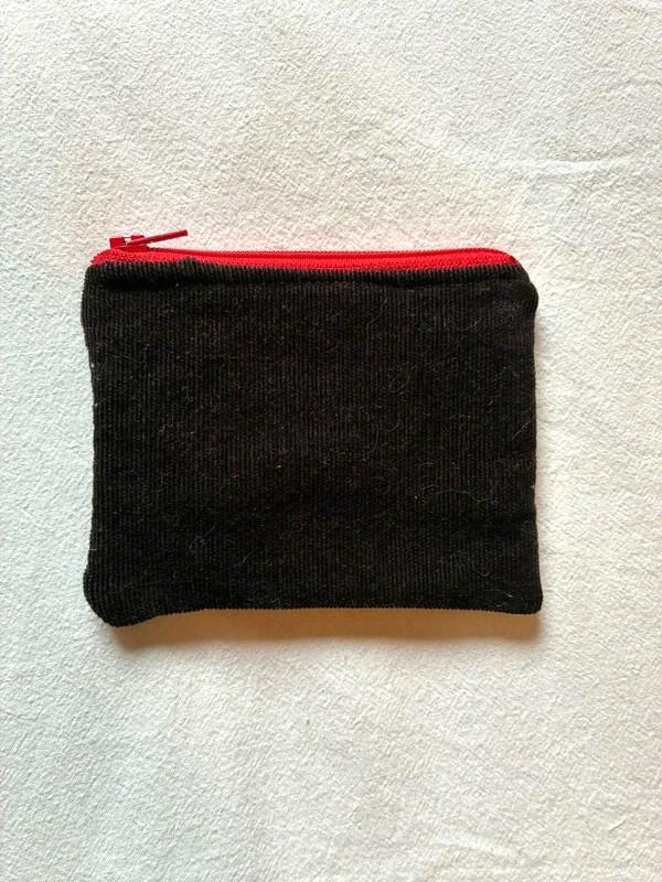 Corduroy Butterfly Coin Purse