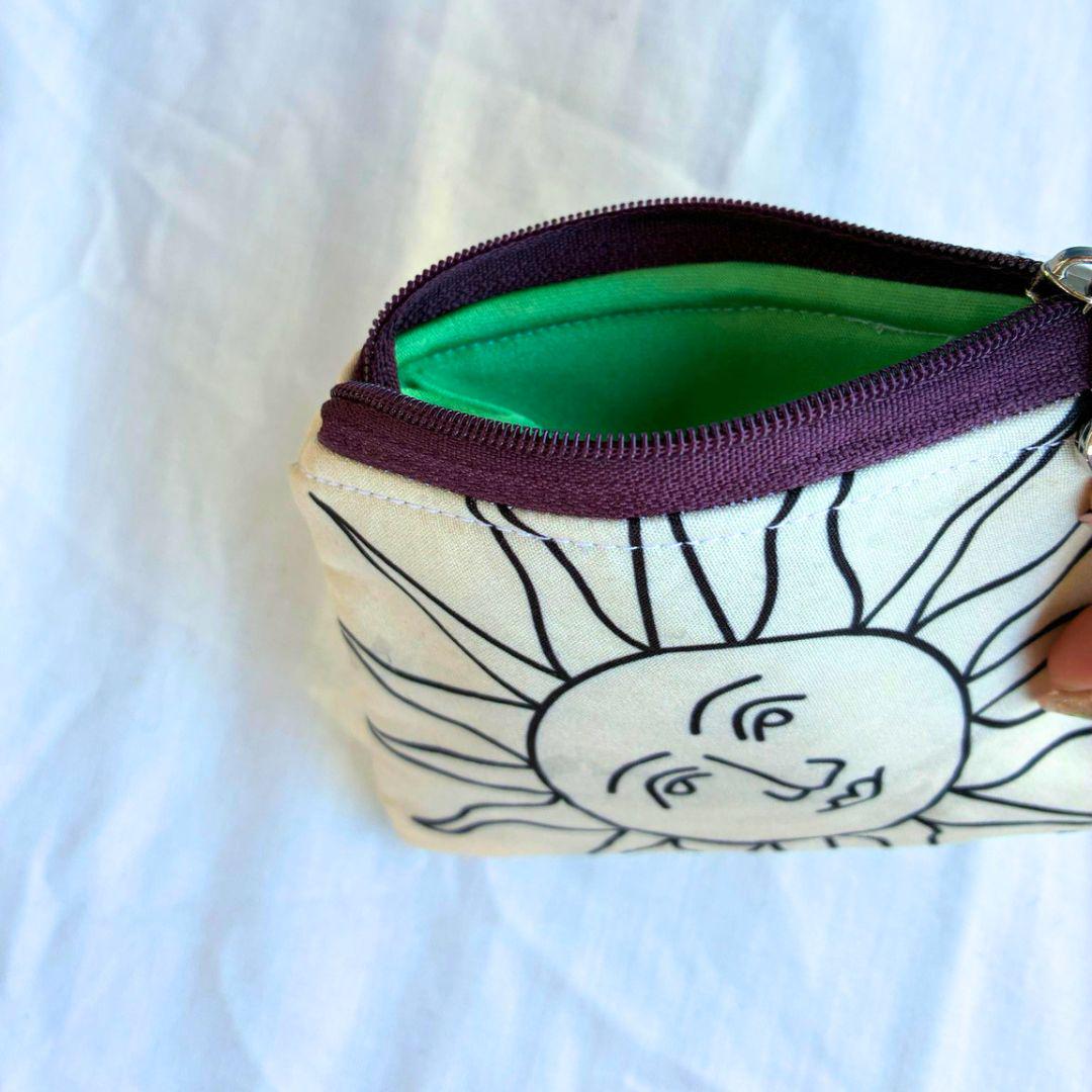 Boho Sun Keyring Purse