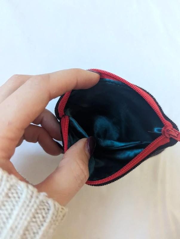 Corduroy Butterfly Coin Purse