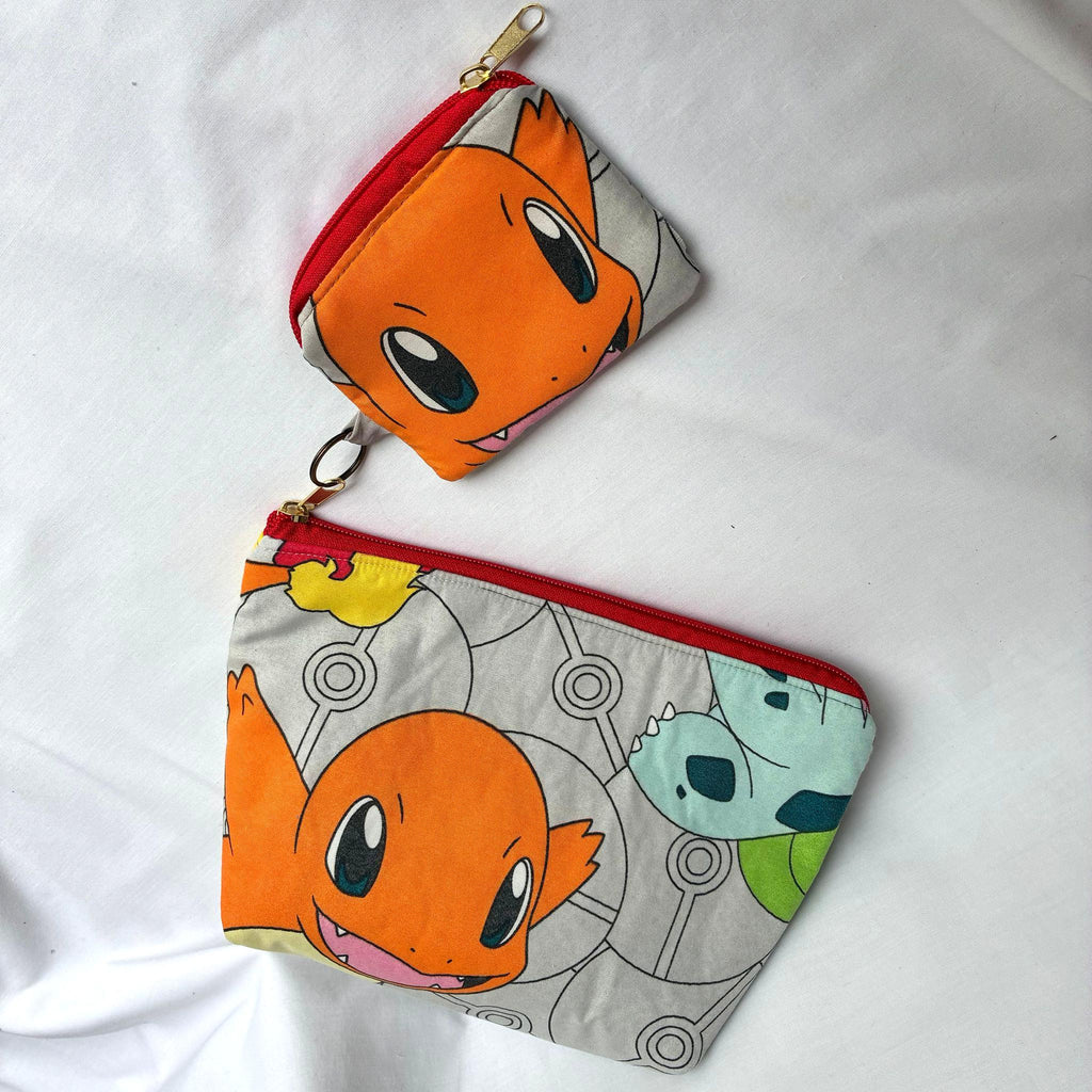Pokemon Pouch and Purse Set - Charmander