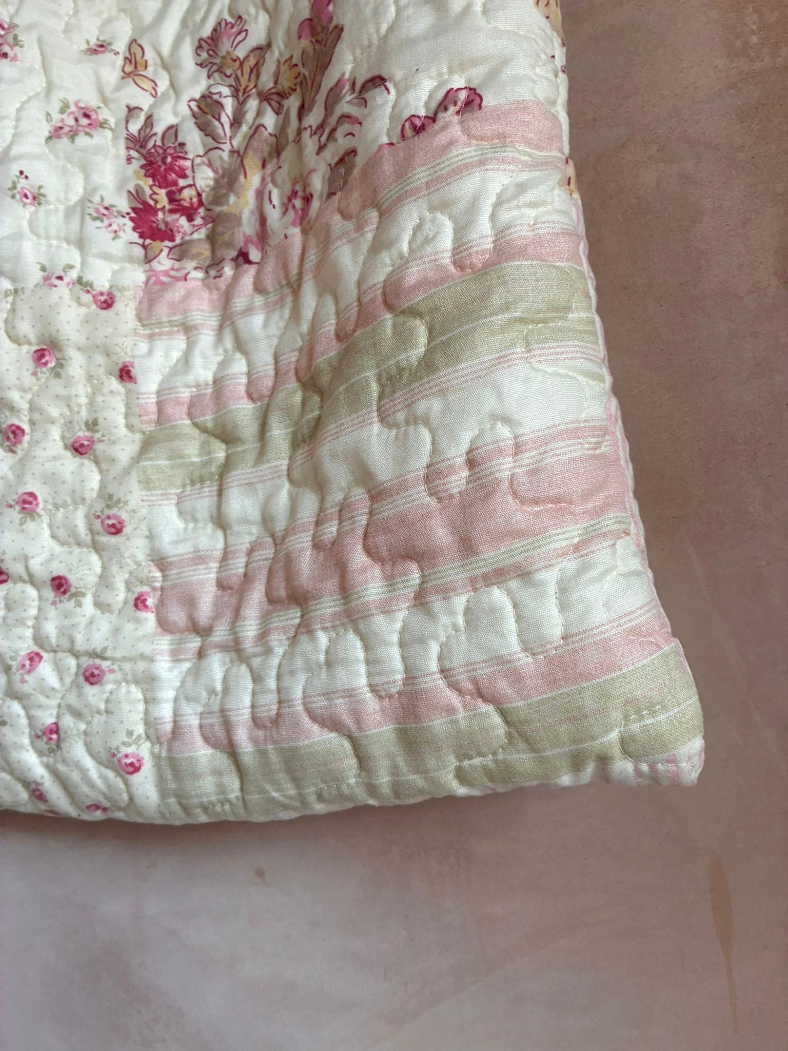Quilted Reversible Tote Bag