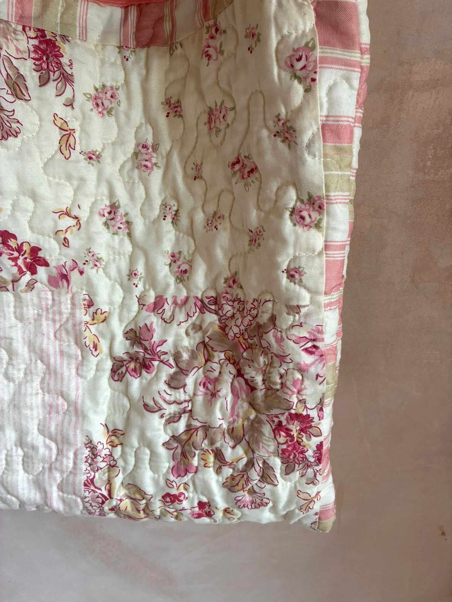 Quilted Reversible Tote Bag