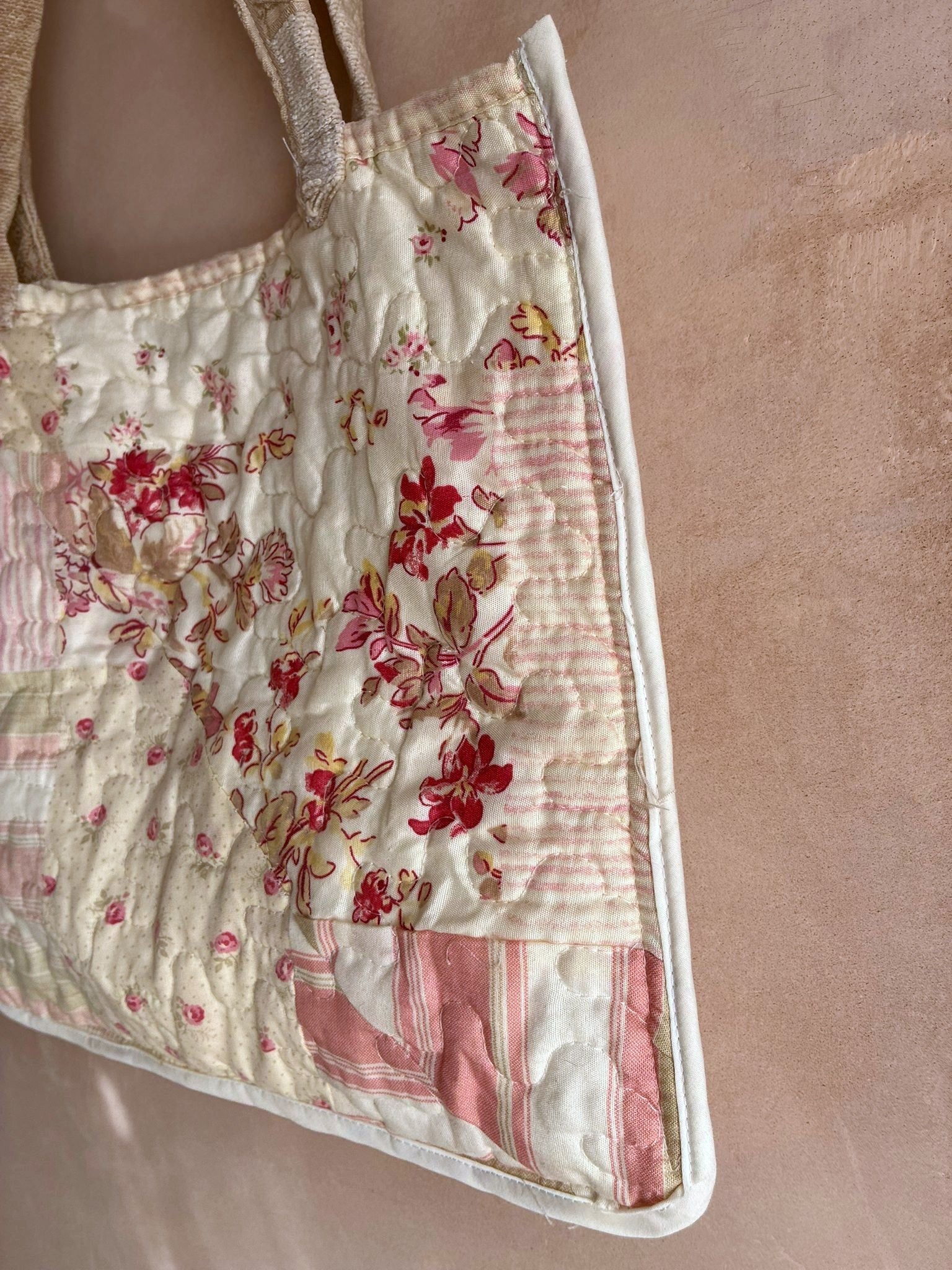 Quilted Reversible Tote Bag
