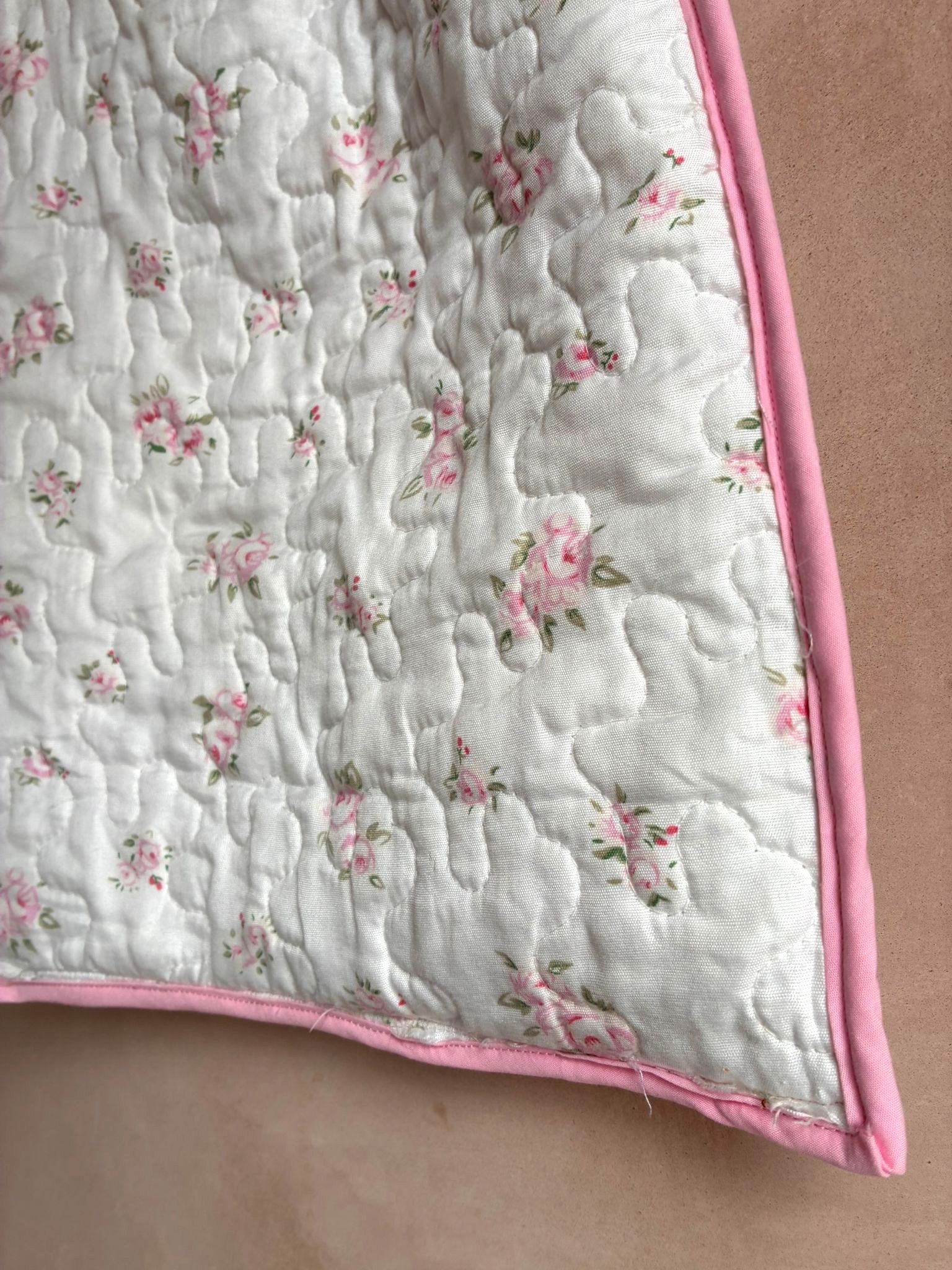Quilted Reversible Tote Bag