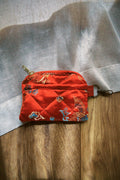Red Satin Dragon Keyring Purse 2