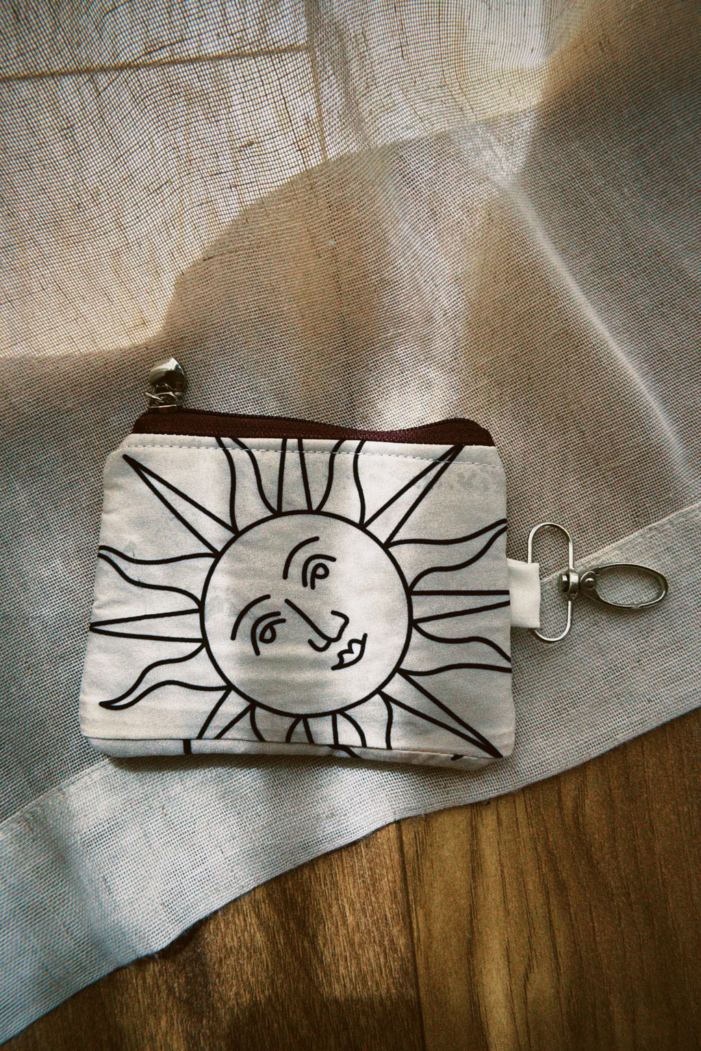 Boho Sun Keyring Purse