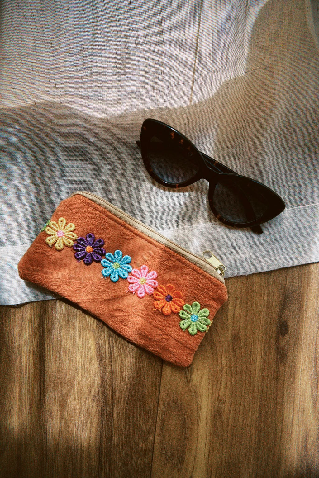 Tangerine Sunglasses Case