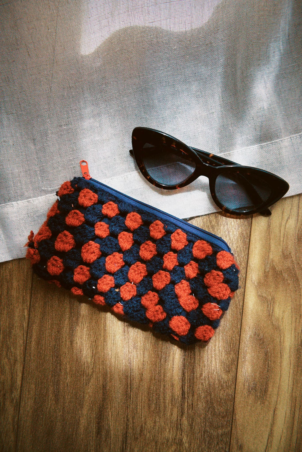 Crochet Sunglasses Case
