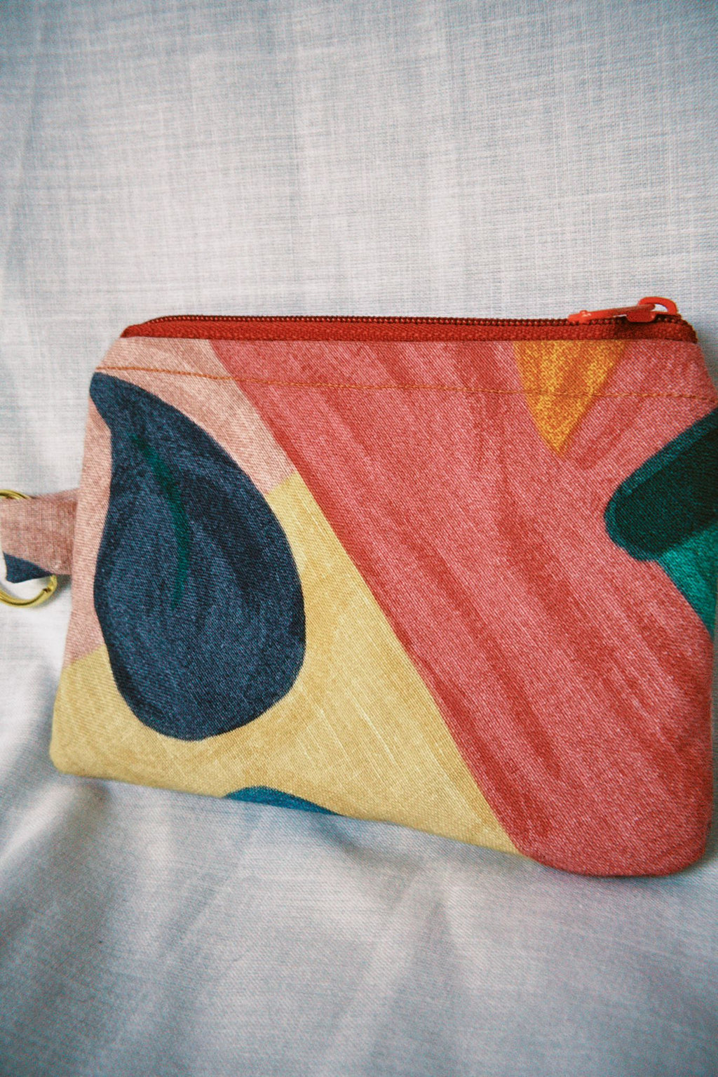 90s Abstract Keyring Purse