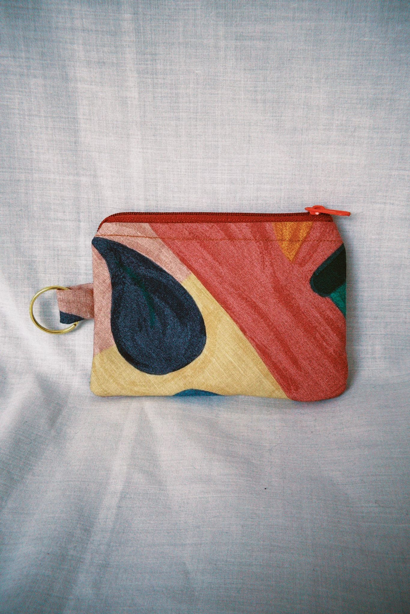 90s Abstract Keyring Purse