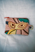 90s Abstract Keyring Purse