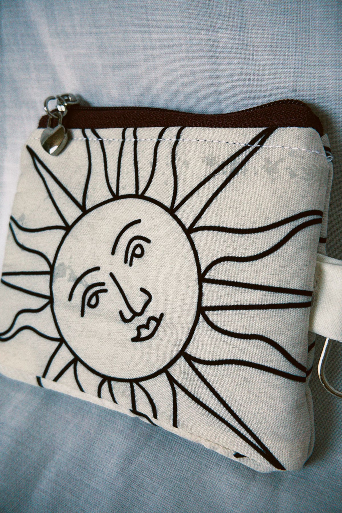 Boho Sun Keyring Purse