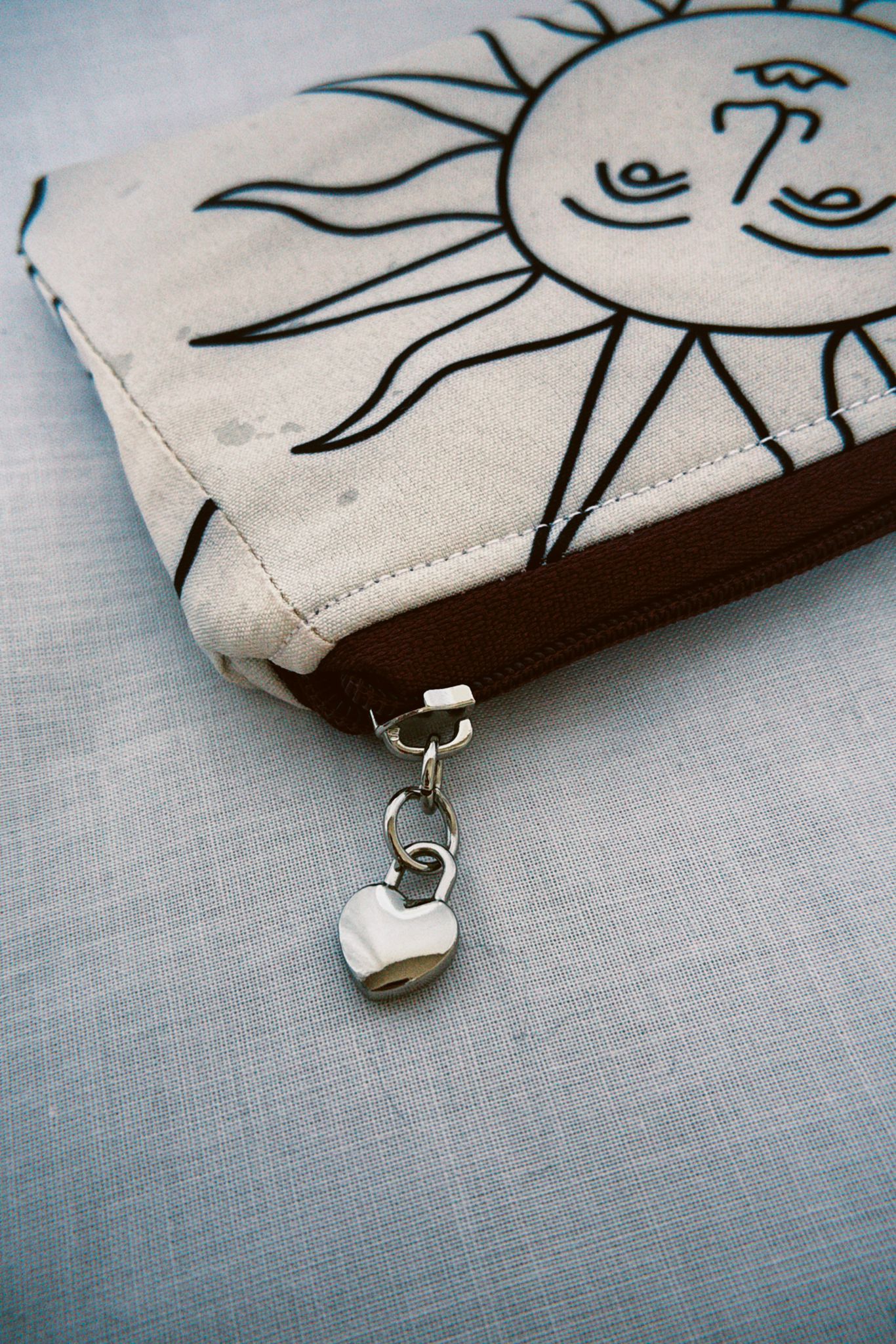 Boho Sun Keyring Purse