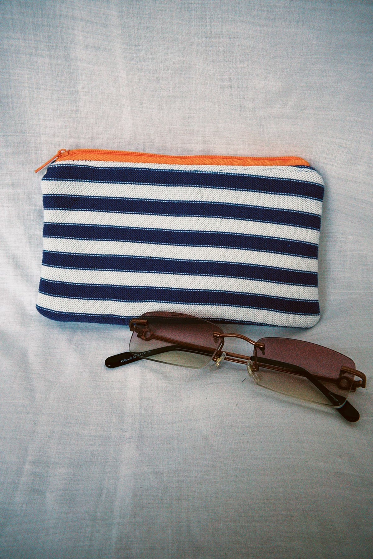 Striped Sunglasses Case