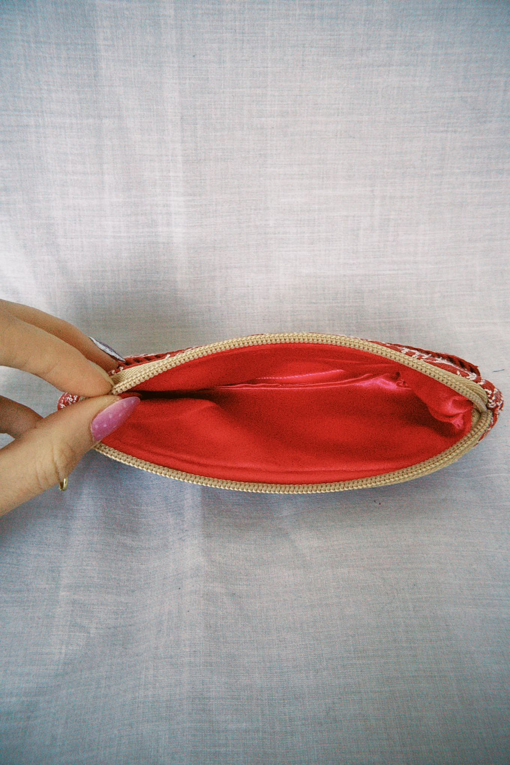 Pink Paisley Sunglasses Case