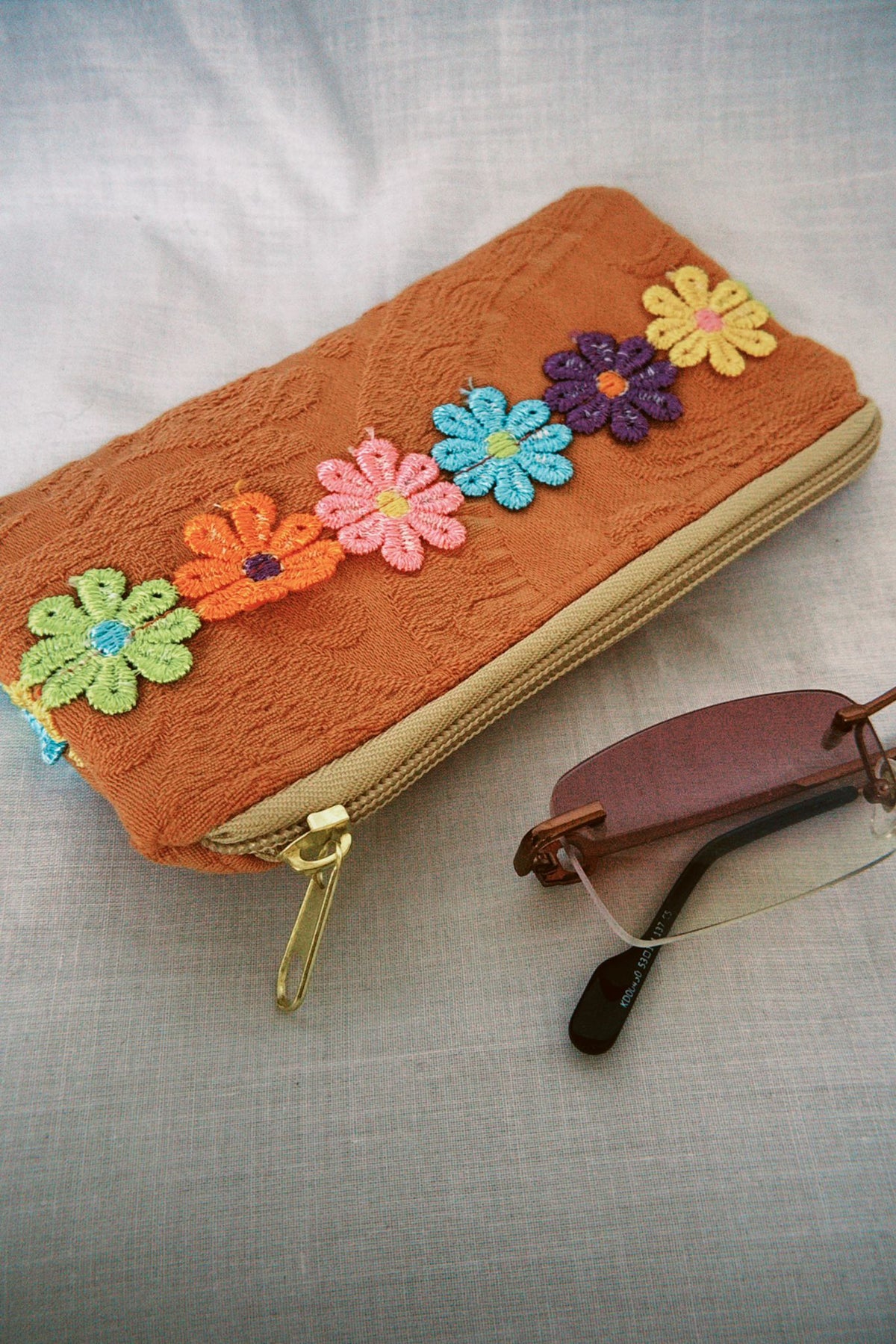 Tangerine Sunglasses Case