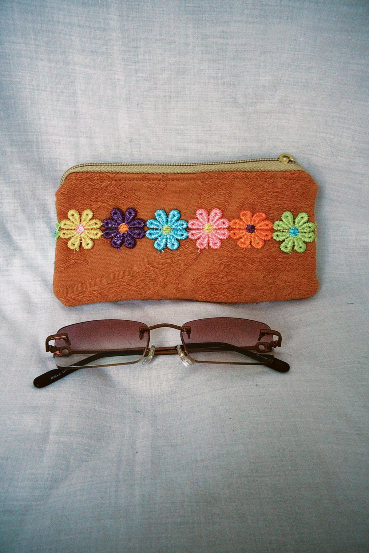 Tangerine Sunglasses Case