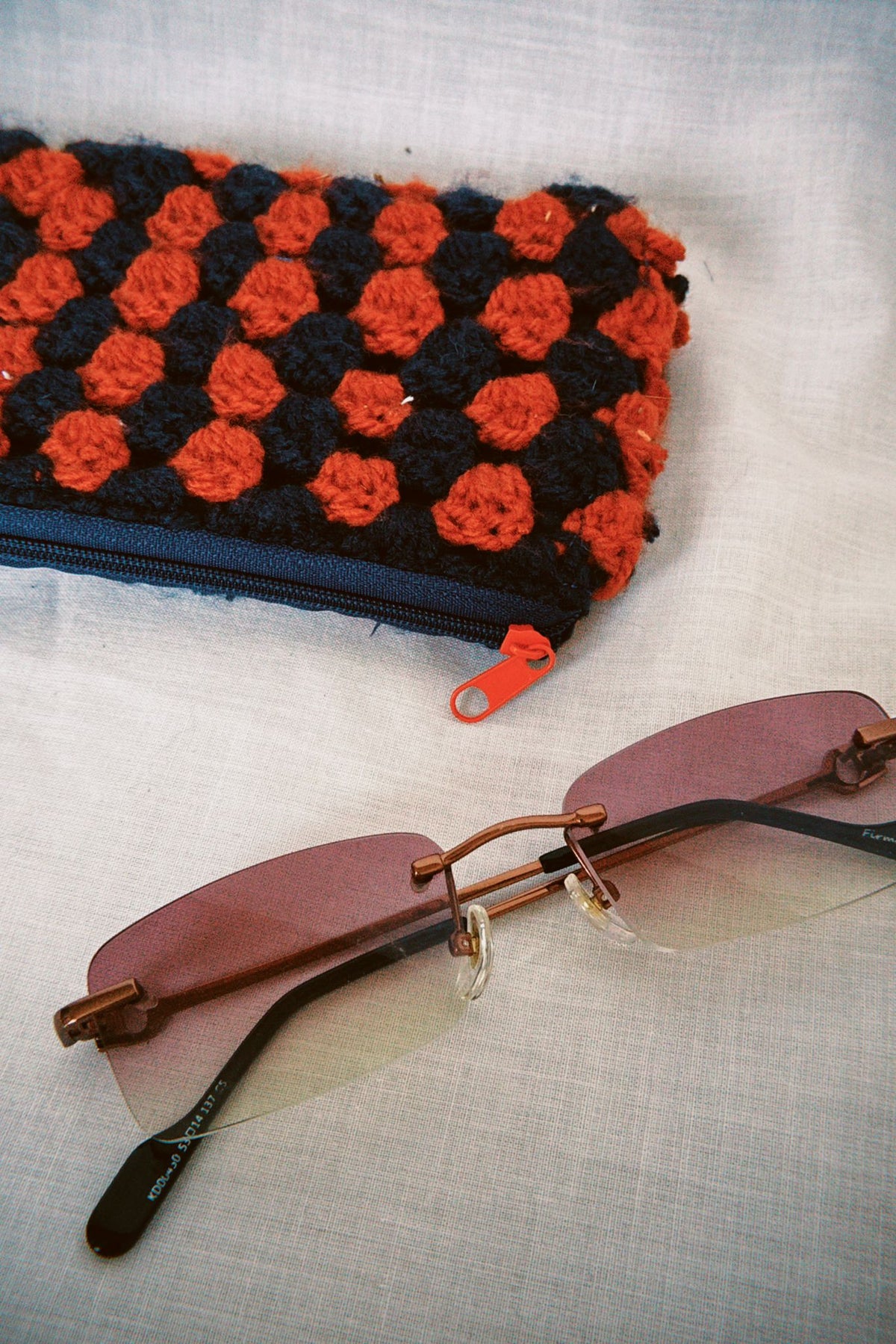 Crochet Sunglasses Case
