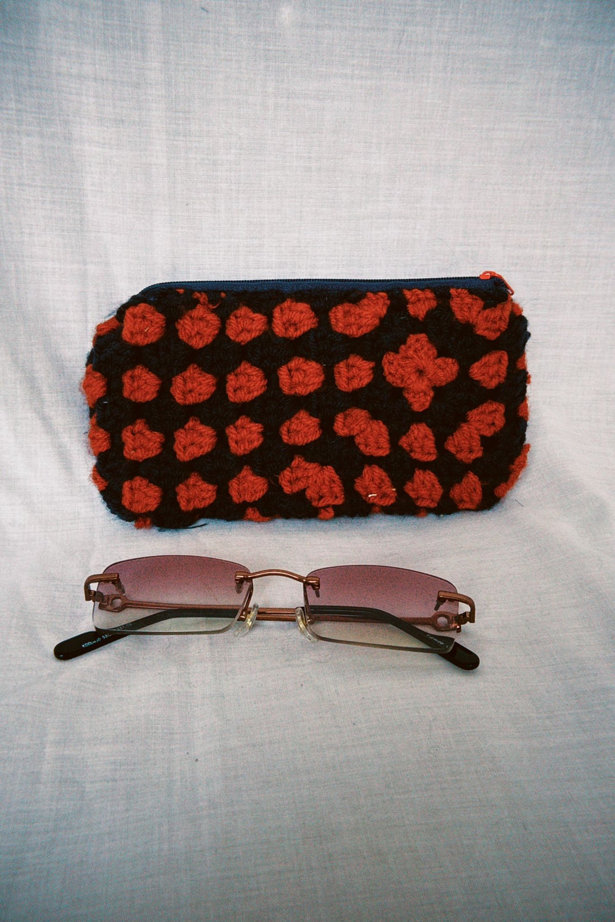 Crochet Sunglasses Case