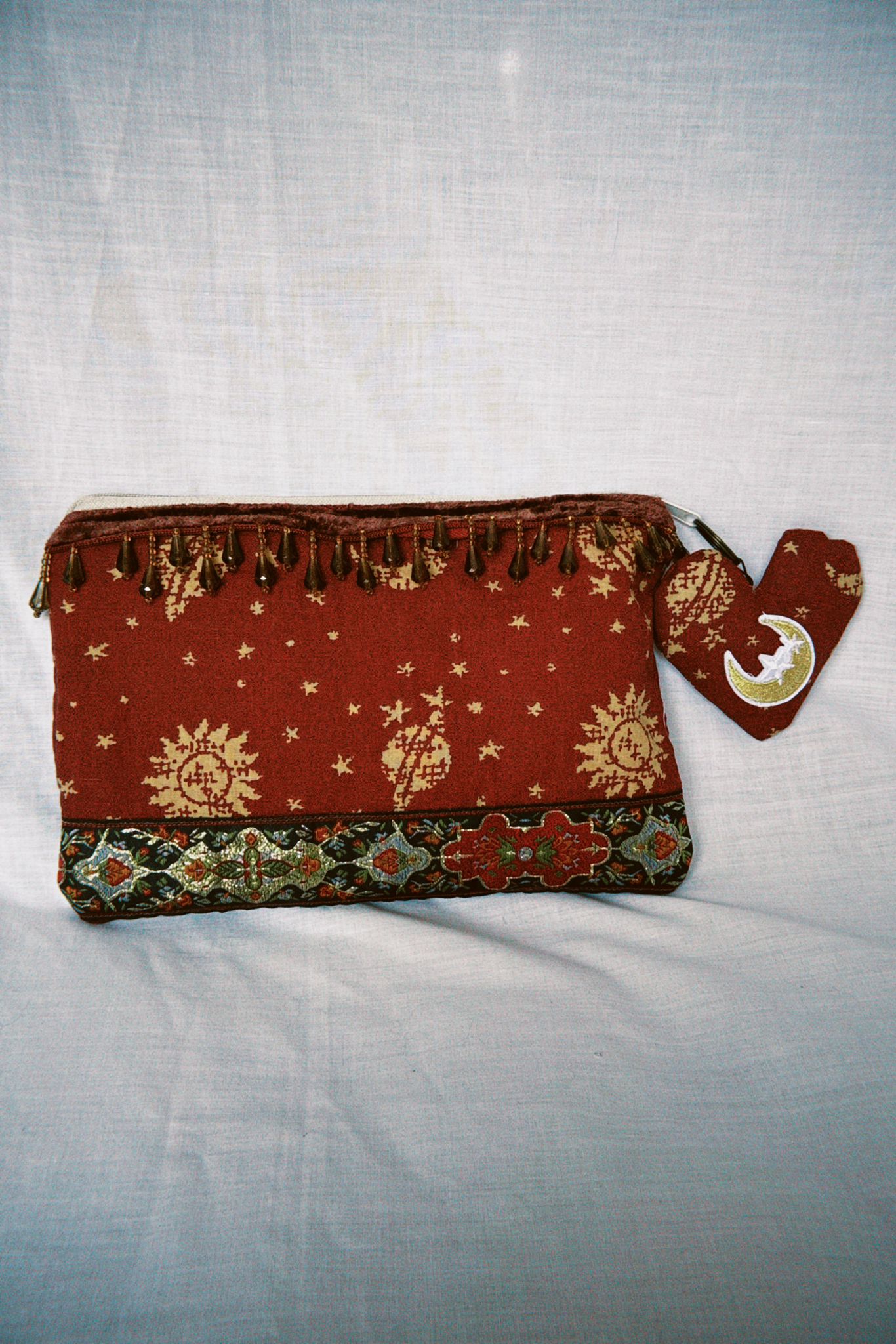 Whimsigoth Beaded Celestial Pouch Set
