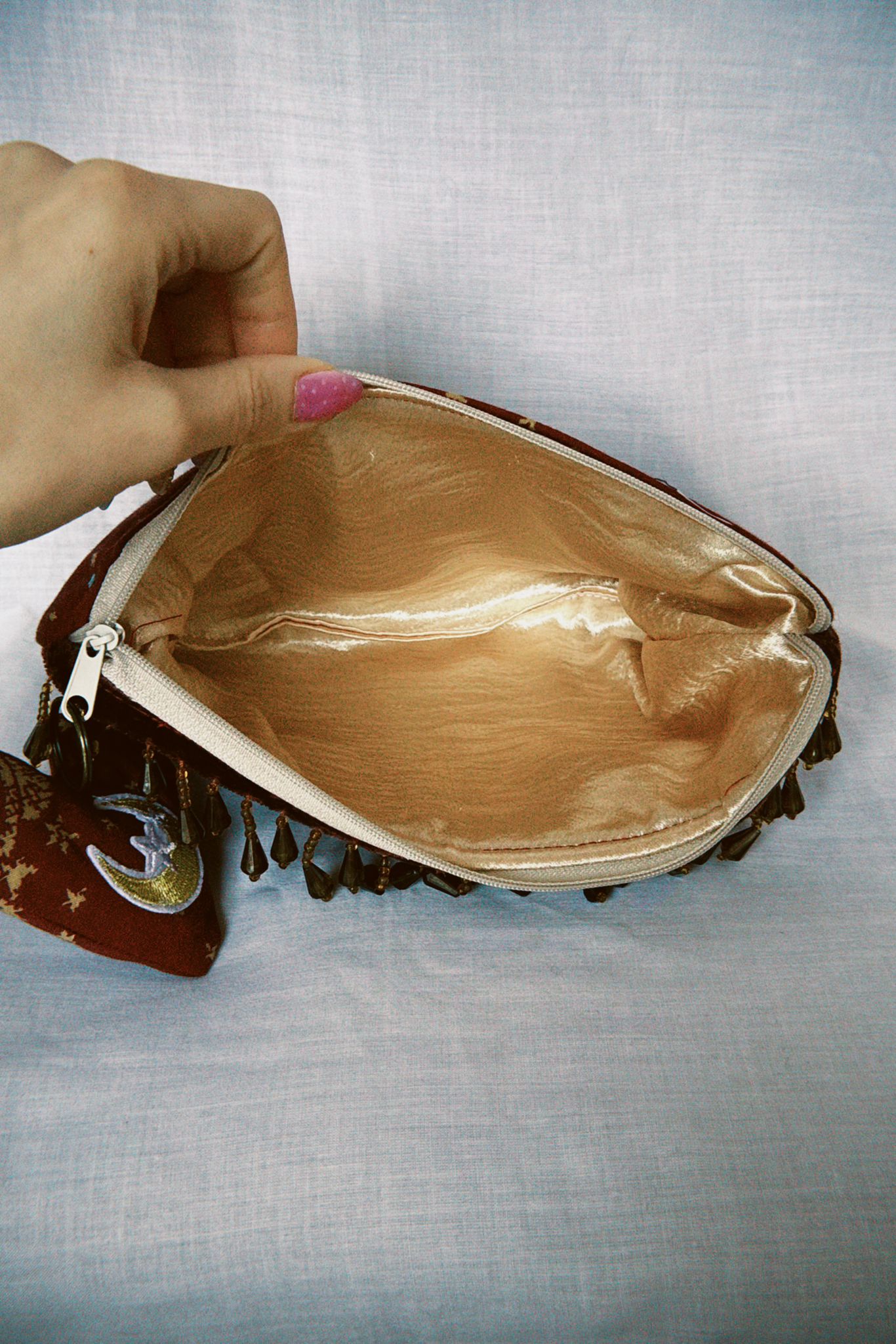 Whimsigoth Beaded Celestial Pouch Set