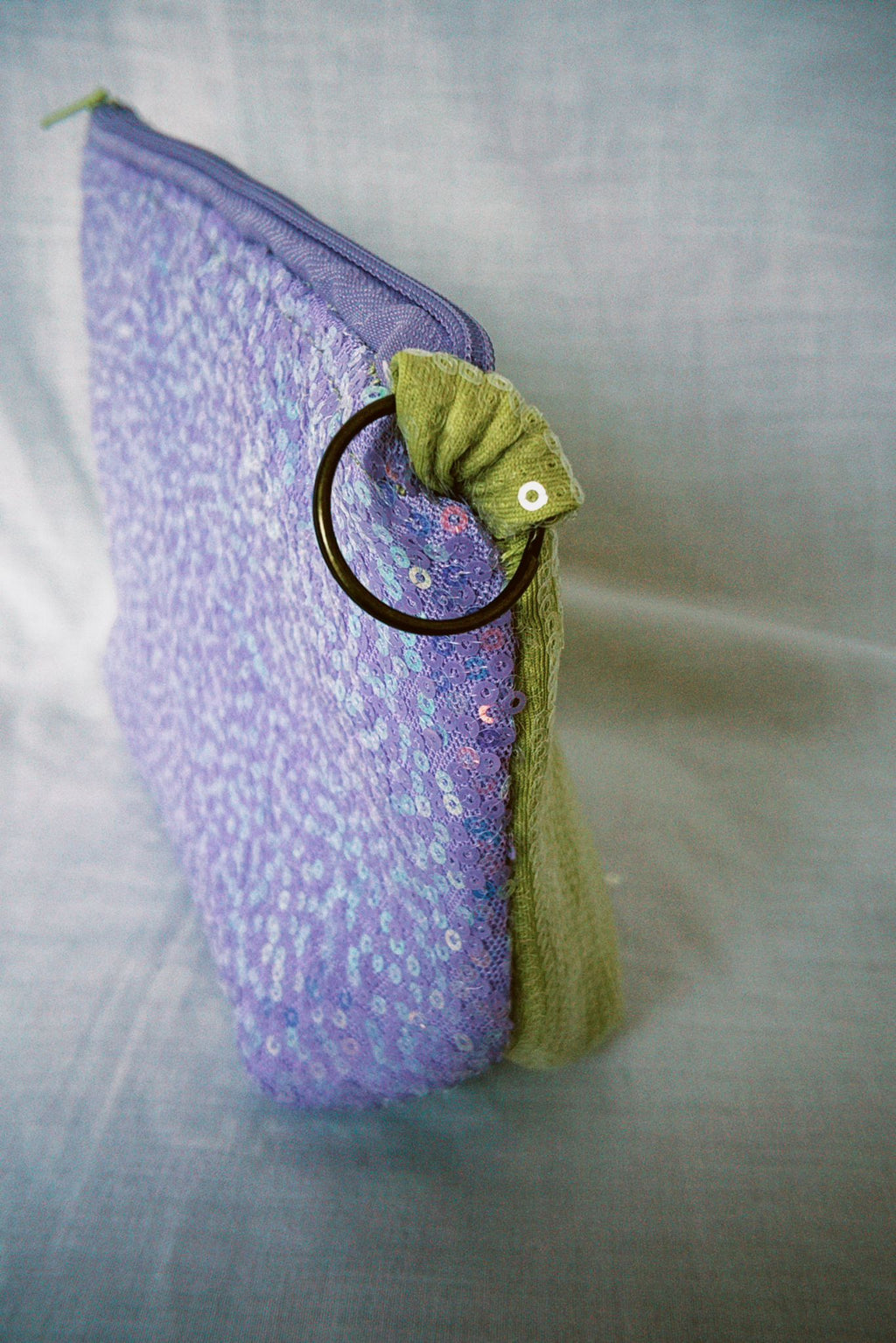 Duo Tone Sequin Pouch
