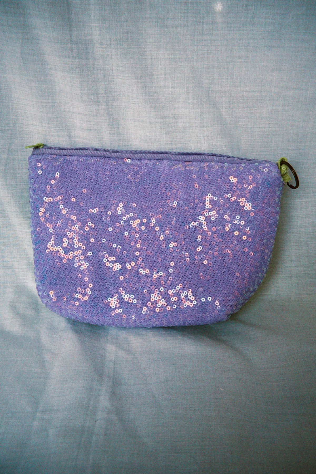 Duo Tone Sequin Pouch