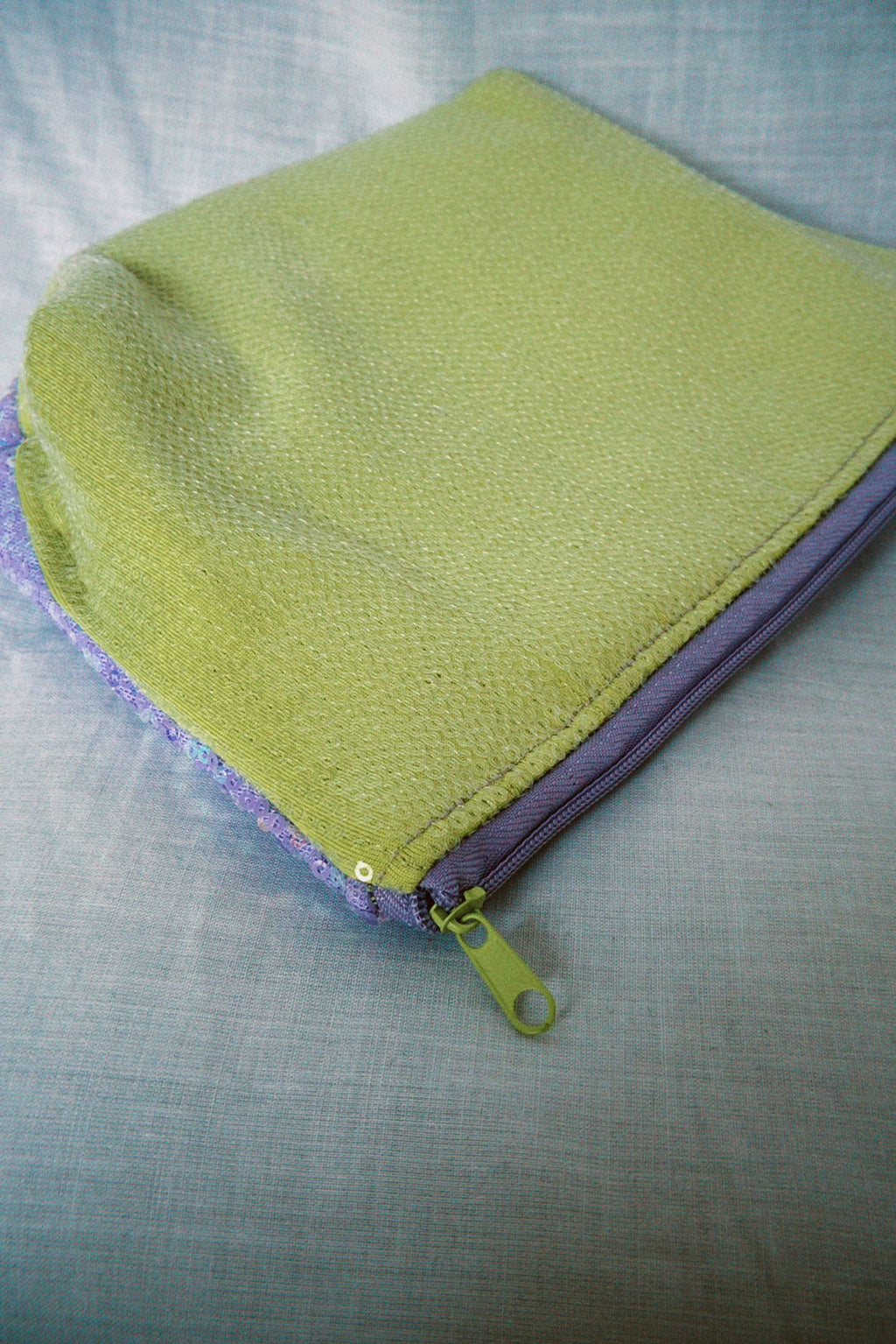 Duo Tone Sequin Pouch