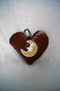 Velvet Celestial Scrappy Heart Keyring