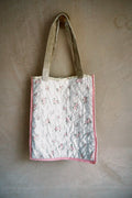 Quilted Reversible Tote Bag