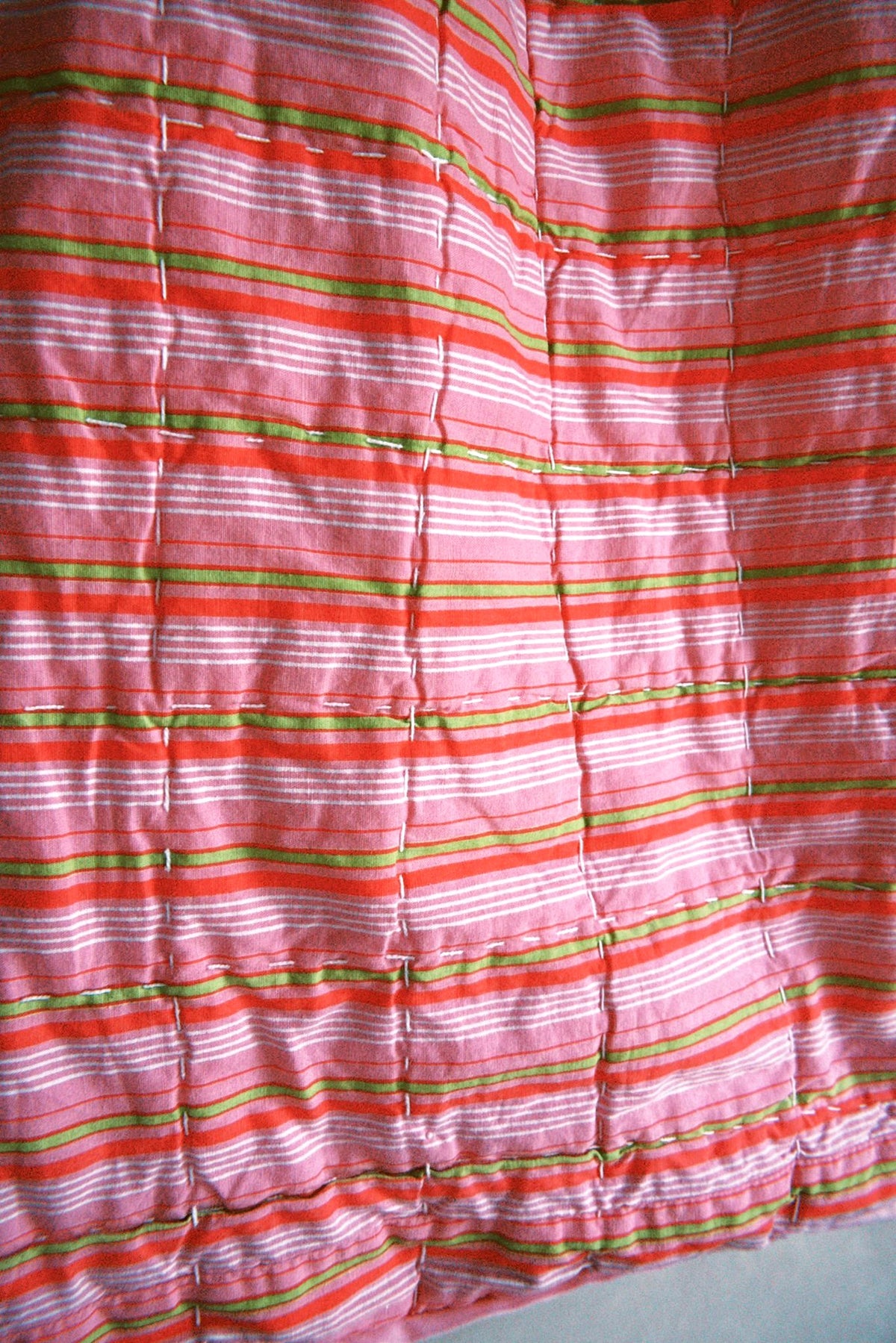 Quilted Reversible Tote Bag