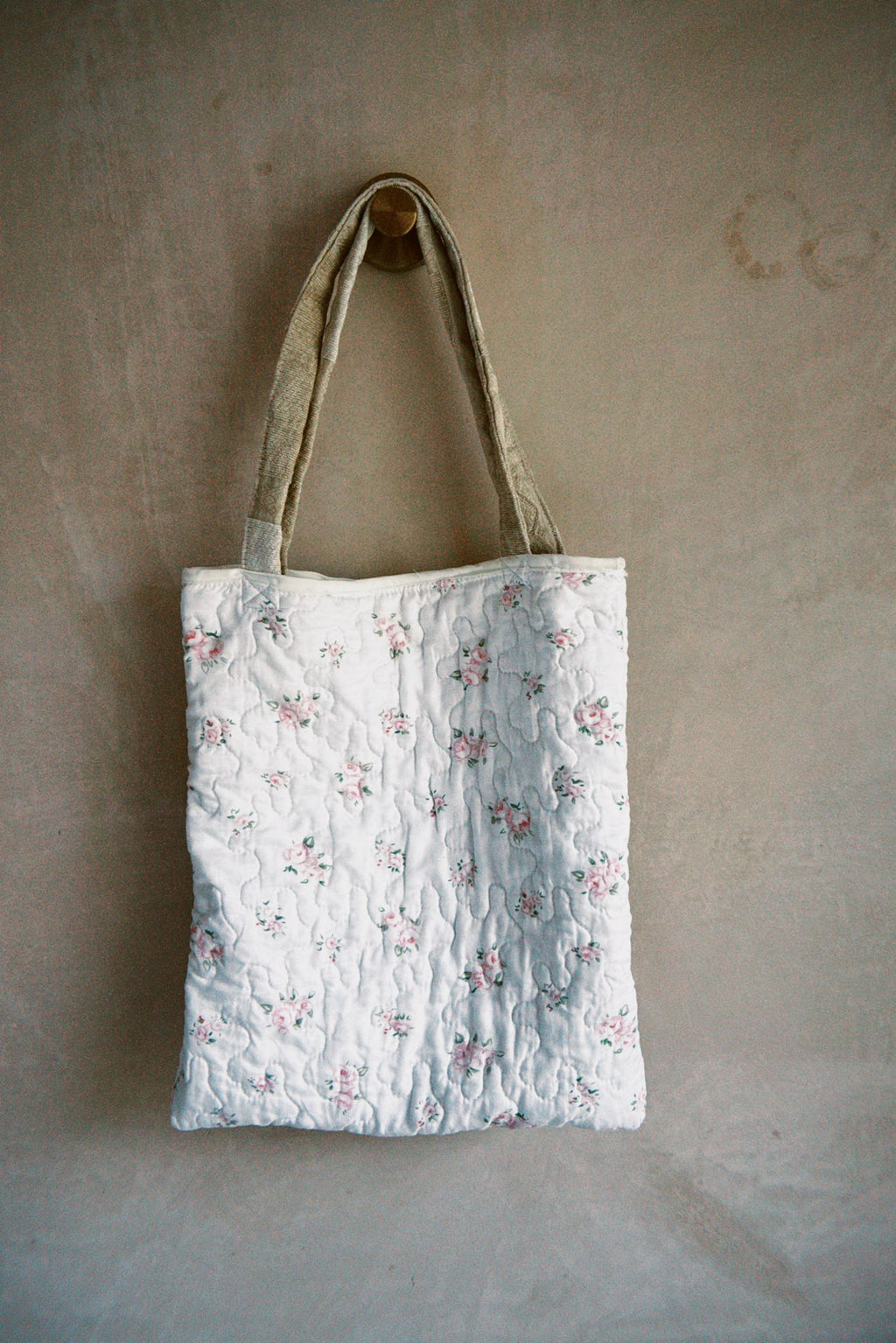 Quilted Reversible Tote Bag