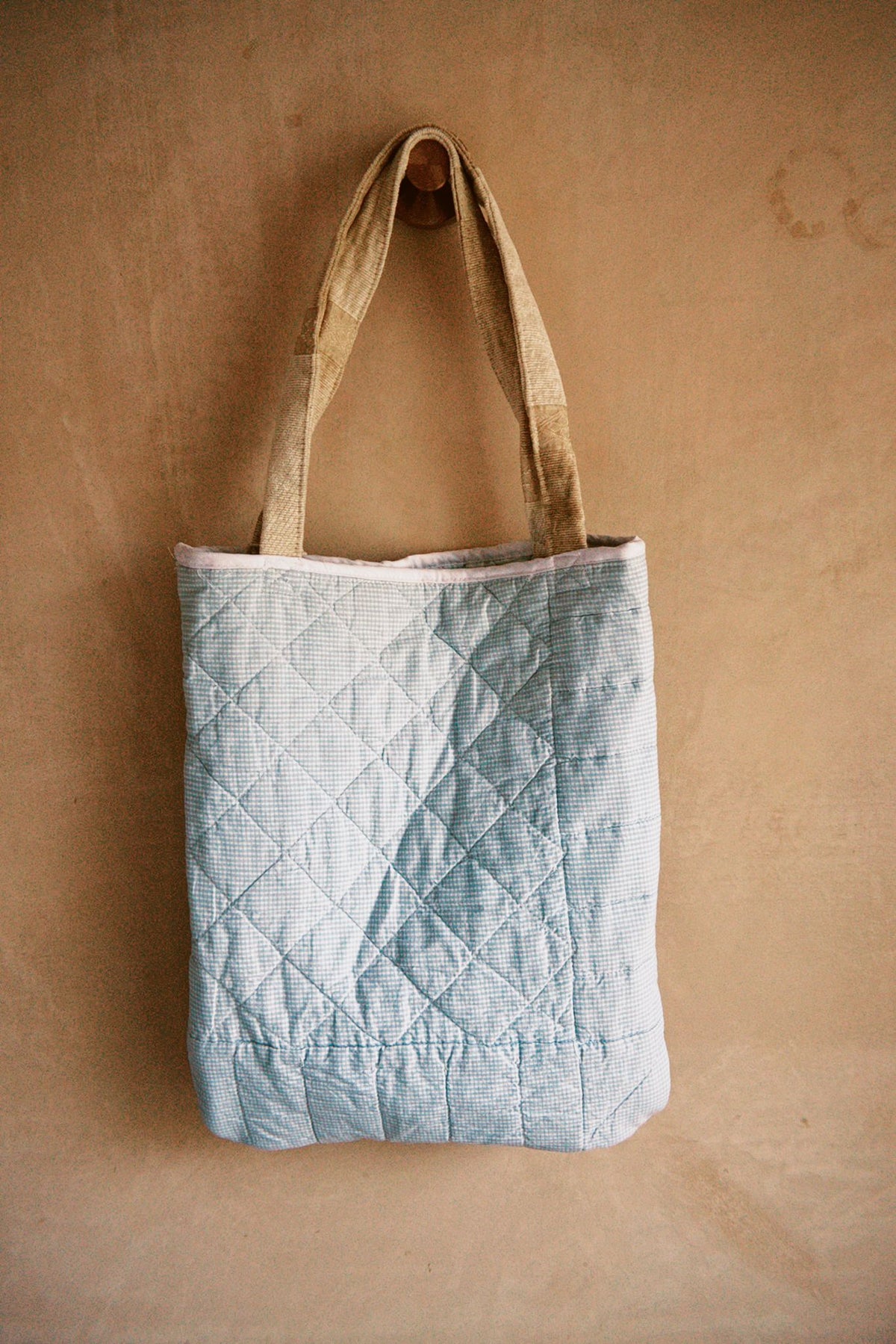 Quilted Reversible Tote Bag