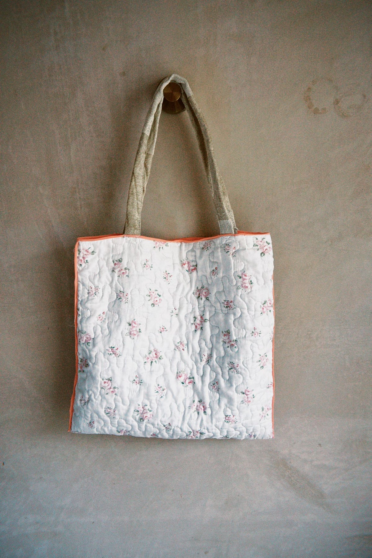 Quilted Reversible Tote Bag