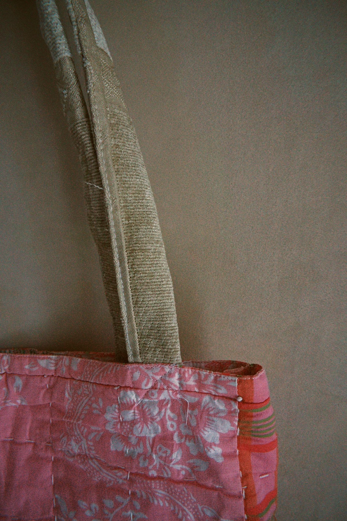 Quilted Reversible Tote Bag