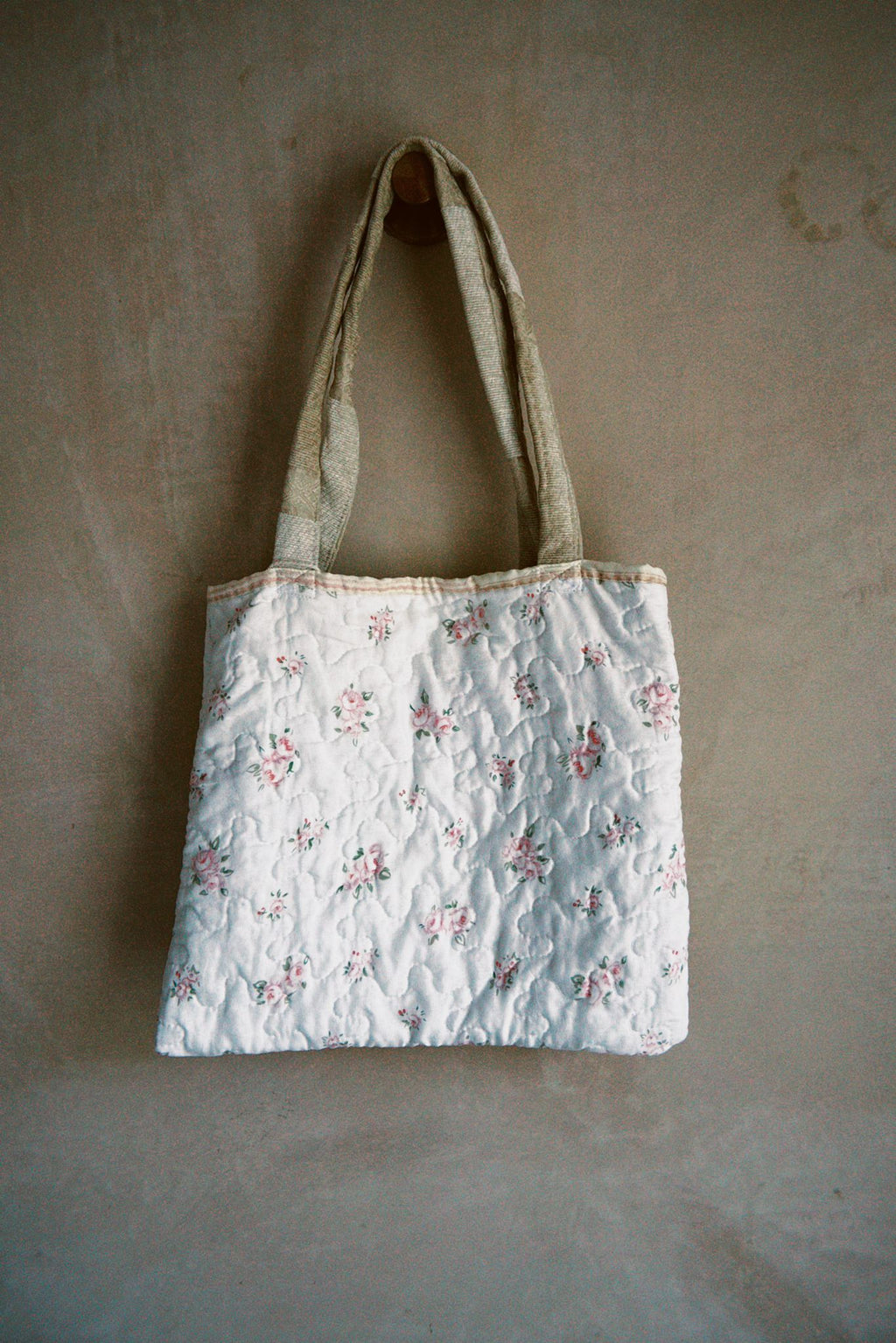 Quilted Reversible Tote Bag