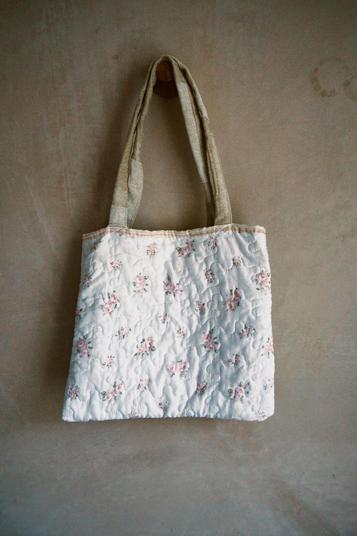 Quilted Reversible Tote Bag