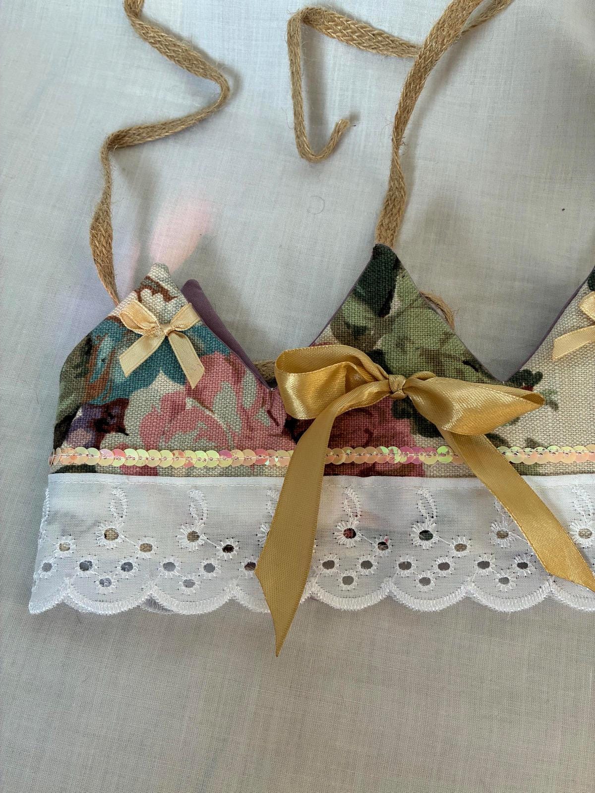 Floral Fabric Party Crown