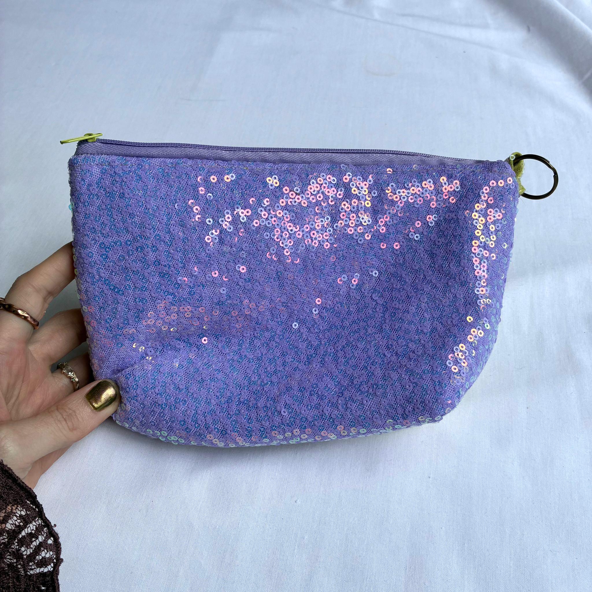 Duo Tone Sequin Pouch