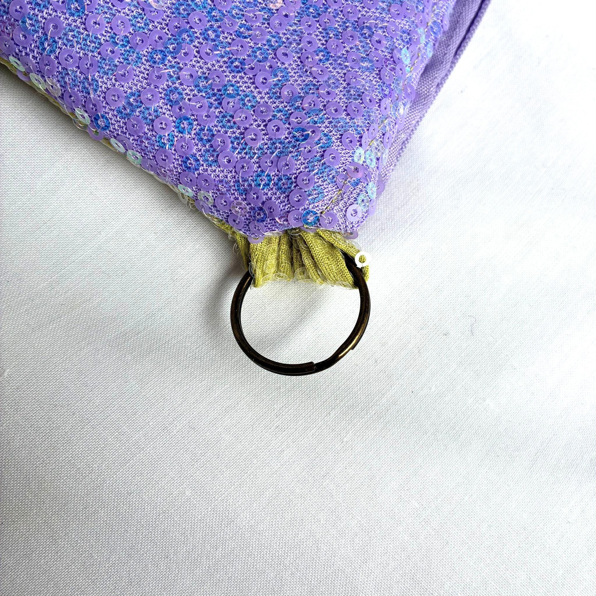 Duo Tone Sequin Pouch