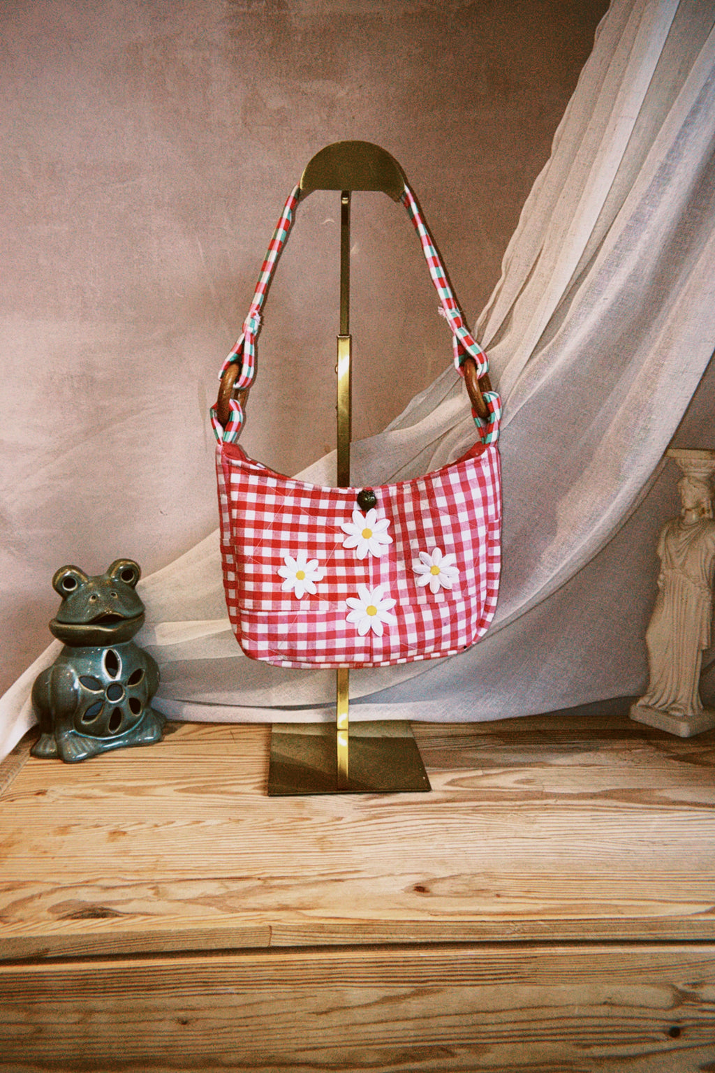 Vichy Baguette Bag