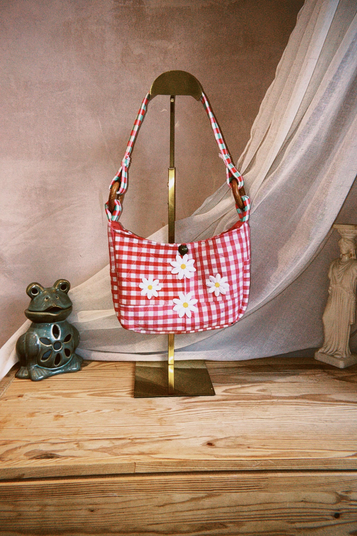 Vichy Baguette Bag