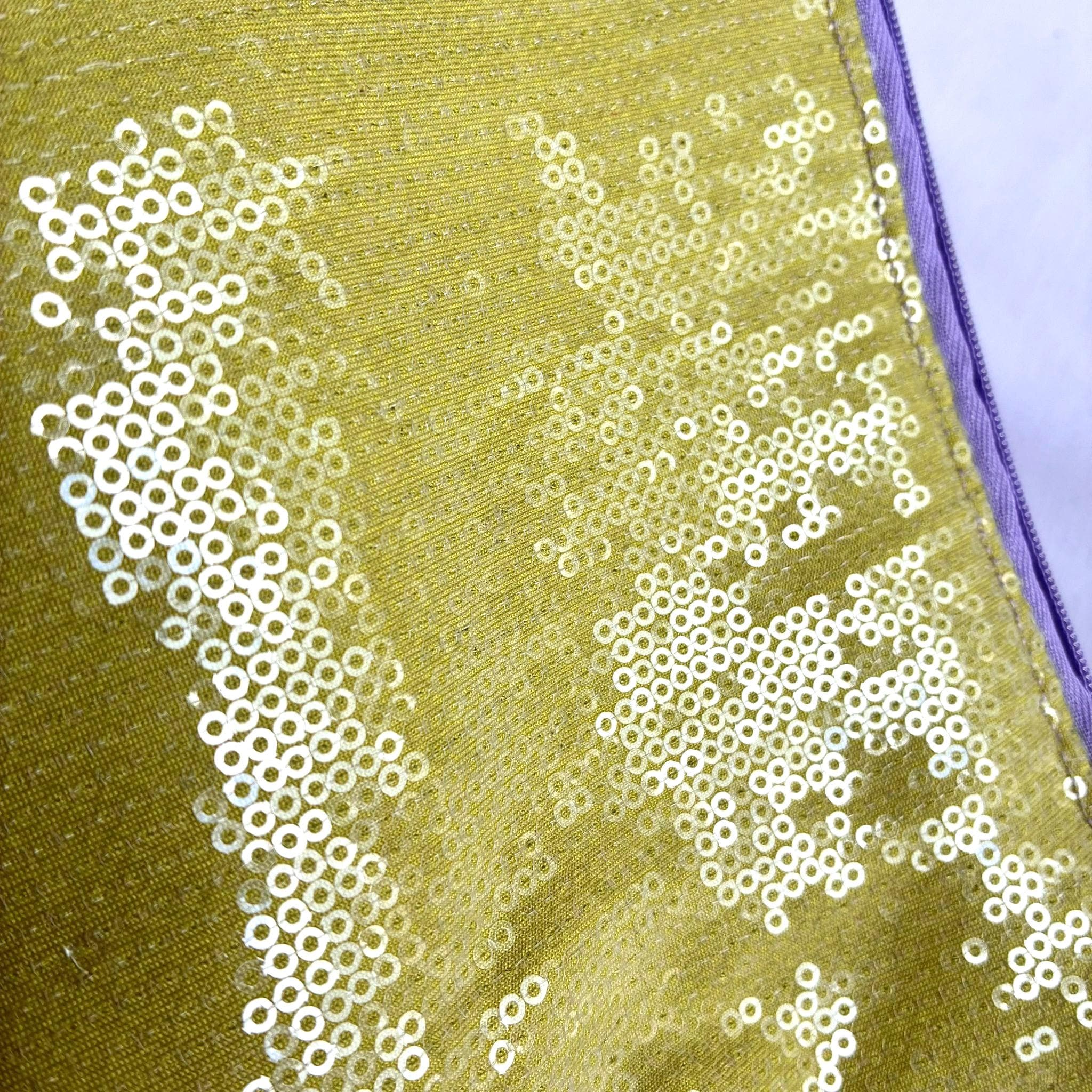Duo Tone Sequin Pouch