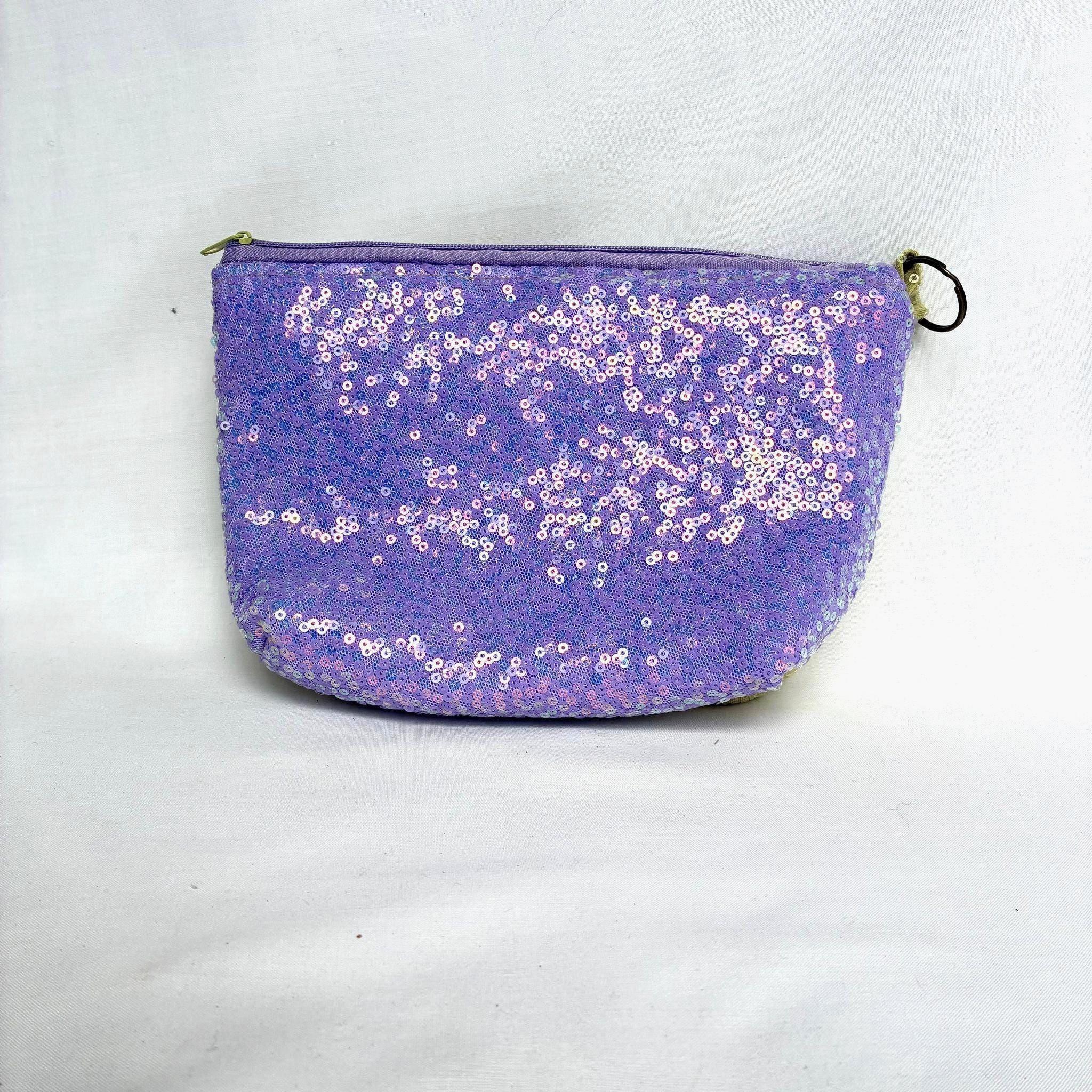 Duo Tone Sequin Pouch